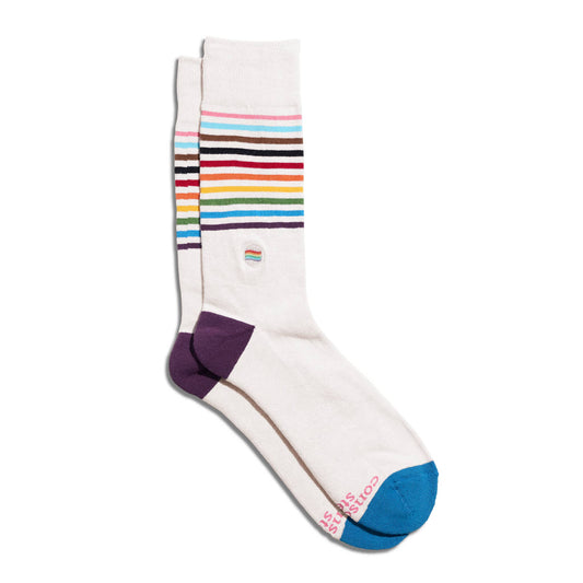 Conscious Step - Socks that Save LGBTQ Lives | Pride Flag - Pride Gifts