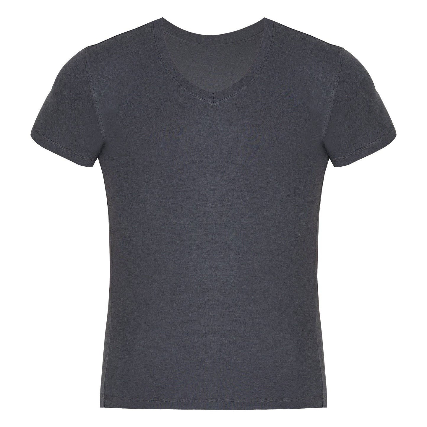 Bambooven - Bambooven Men’s V-Neck T-Shirt – Premium Bamboo, Super Soft, Breathable, Classic V-Neck, Modern Fitted T-Shirt, Men’s Undershirt - Mixed Color(3 Pack)
