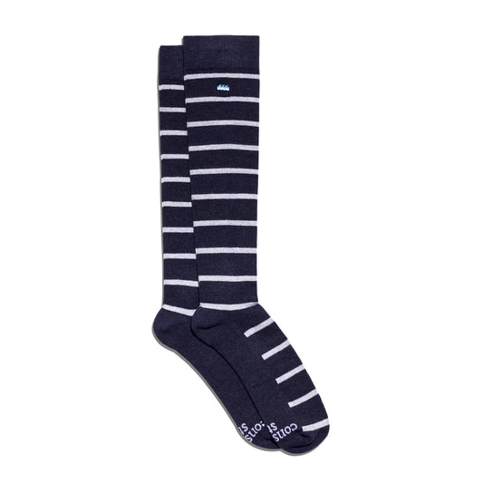 Conscious Step - Compression Socks that Protect Oceans | Striped