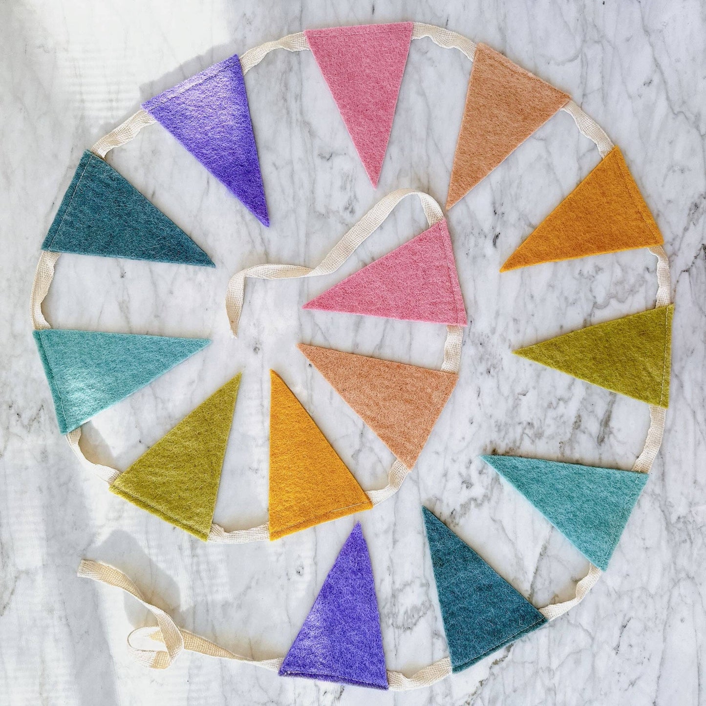 Felt Flag Party Banner - 6' Felt Flag Party Banner