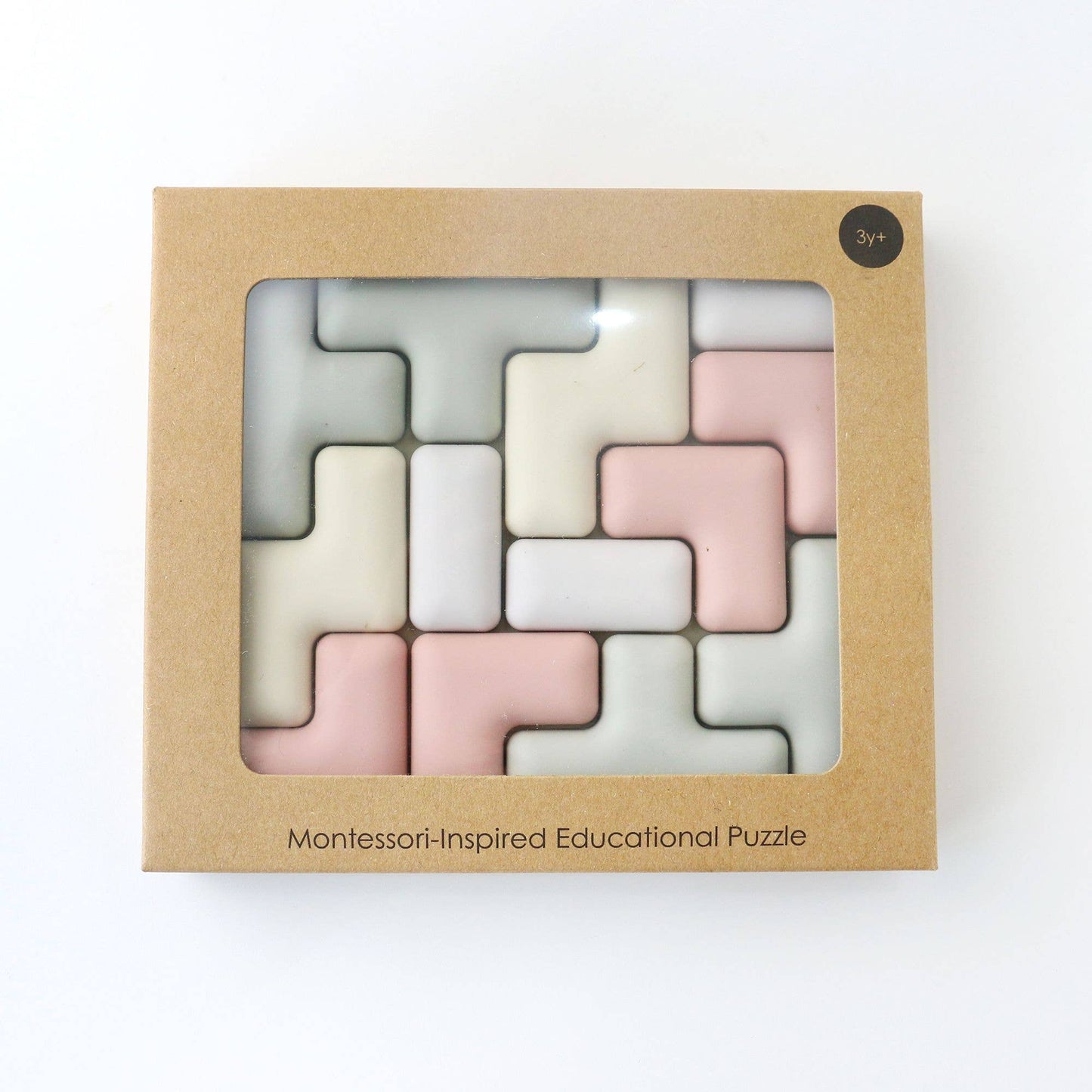Ali+Oli - Pentomino Silicone Puzzle – Montessori Shape & Logic Toy