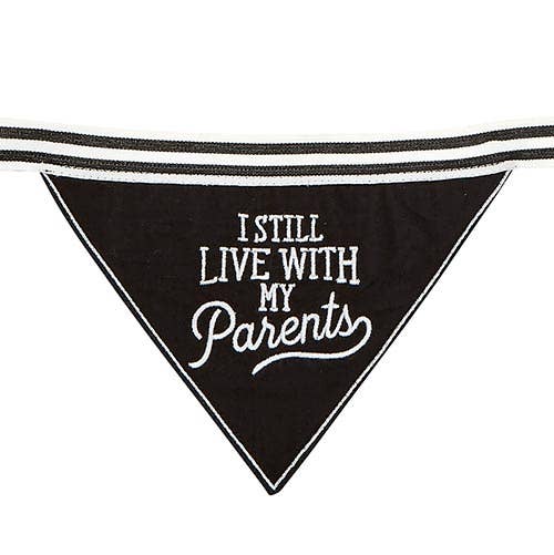 Santa Barbara Design Studio by Creative Brands - Pet Bandana - I Still Live With My Parents