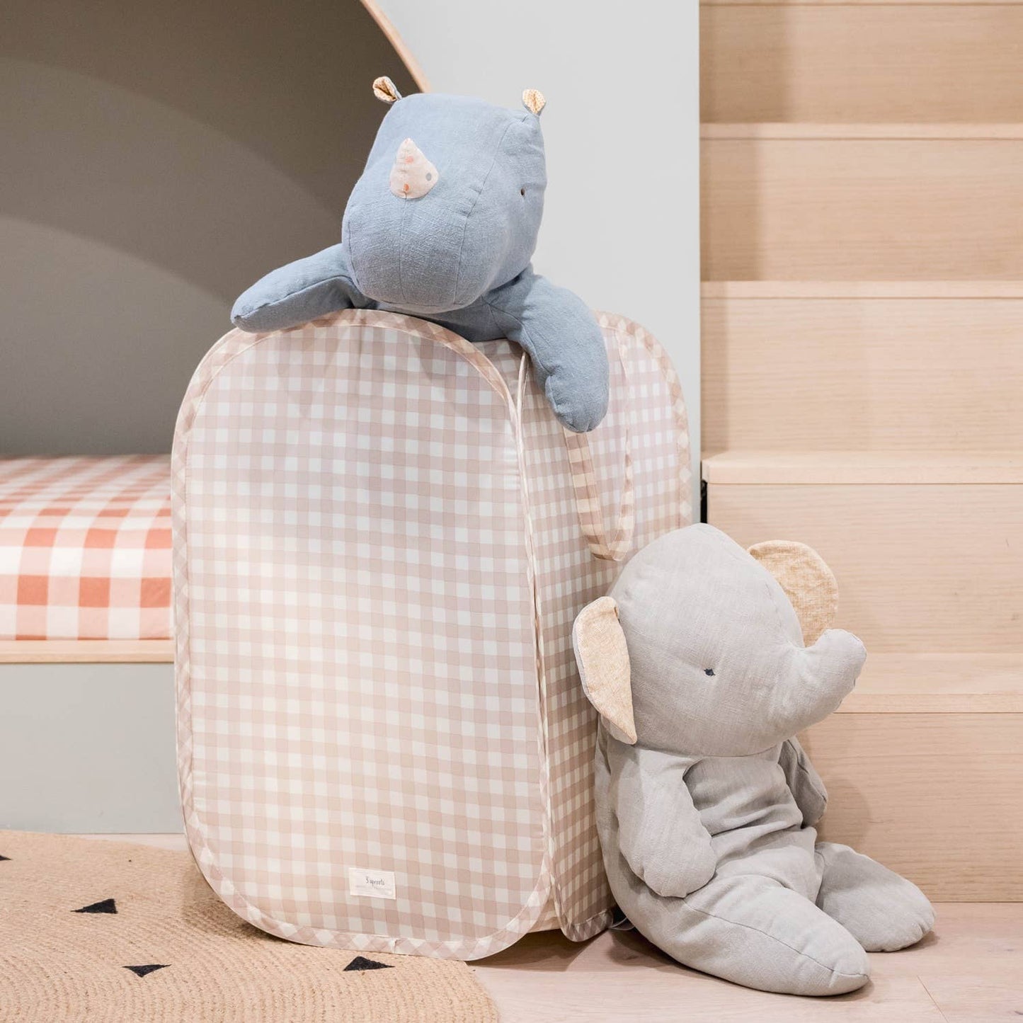 Baby & Kids Recycled Fabric Pop-up Laundry Hamper