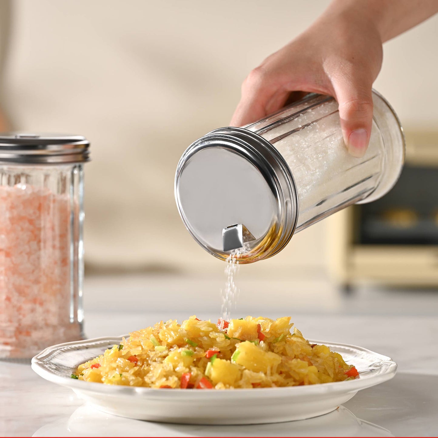 Fox Run Brands - Fox Run Classic Glass Sugar Shaker, 12 Ounce With Lid