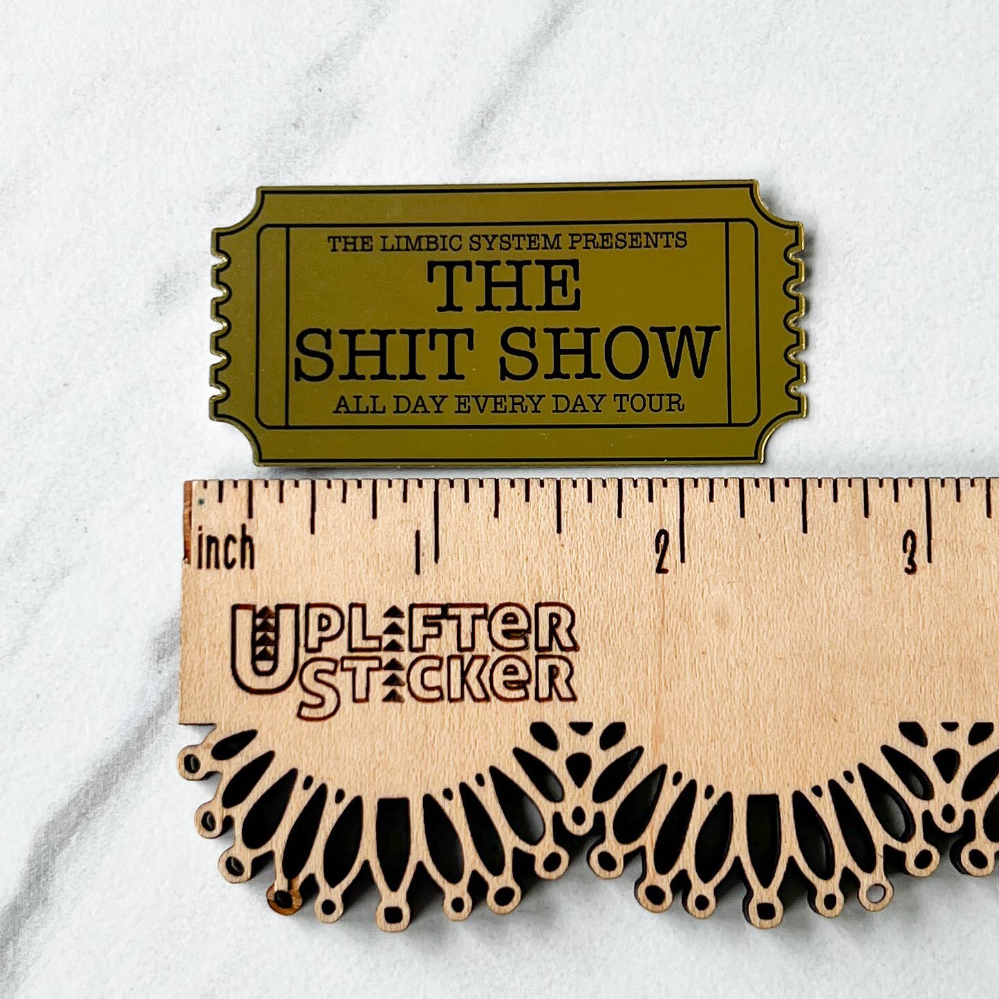 Uplifter Sticker - Ticket to the shit show sticker