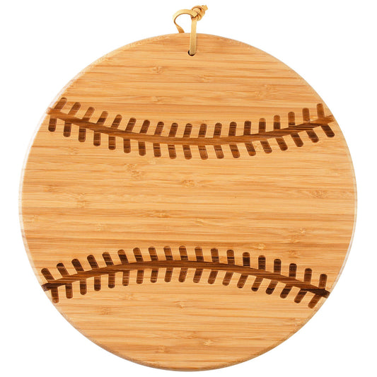 Baseball Shaped Cutting Board & Charcuterie Serving Tray