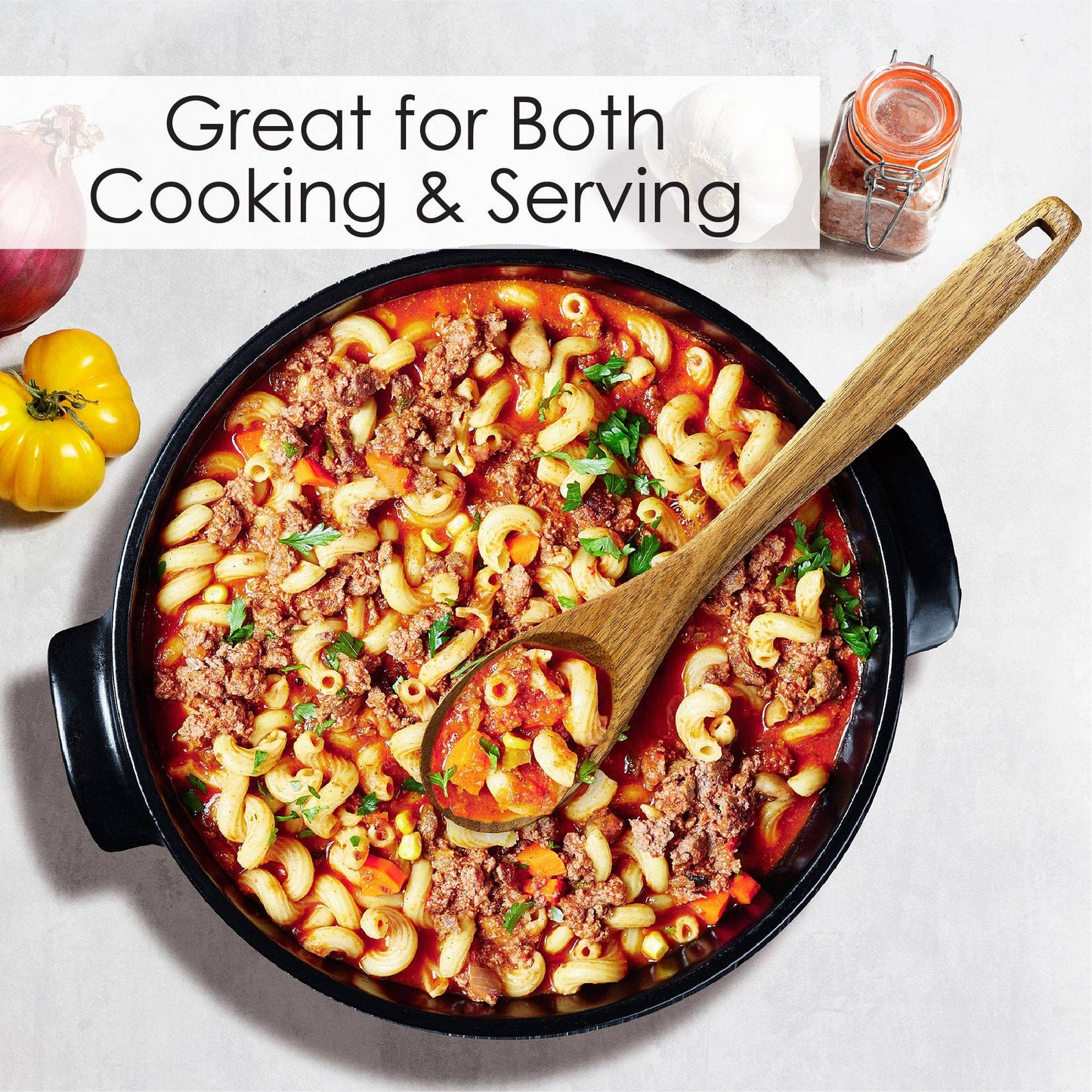 Totally Bamboo - TB Home® 3-Piece Acacia Wood Cooking Utensil Set
