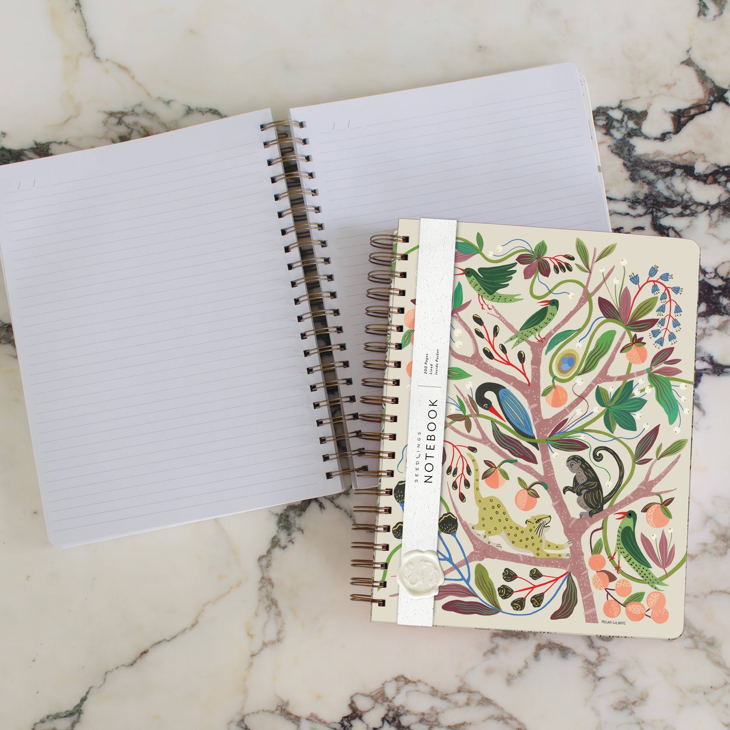 Menagerie Seedlings Big Ass 8.5" x 11" Notebook