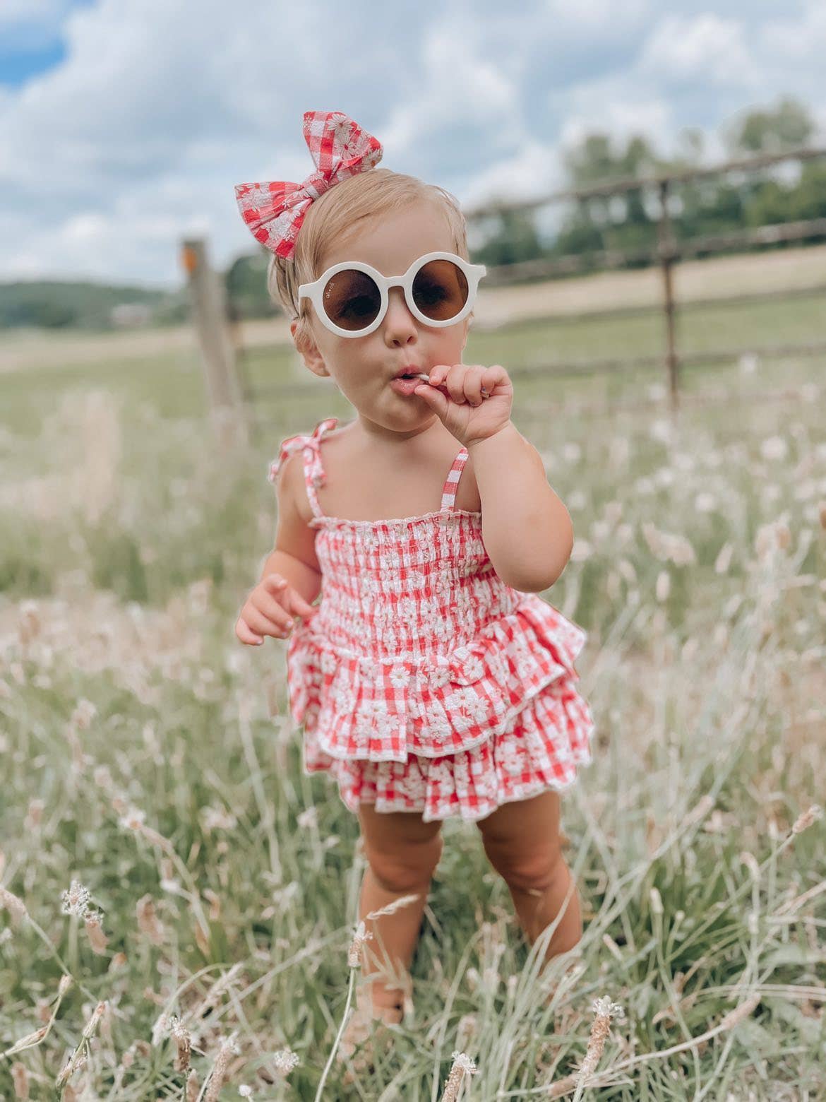 Ali+Oli - Kids Sunglasses Round (Vanilla)