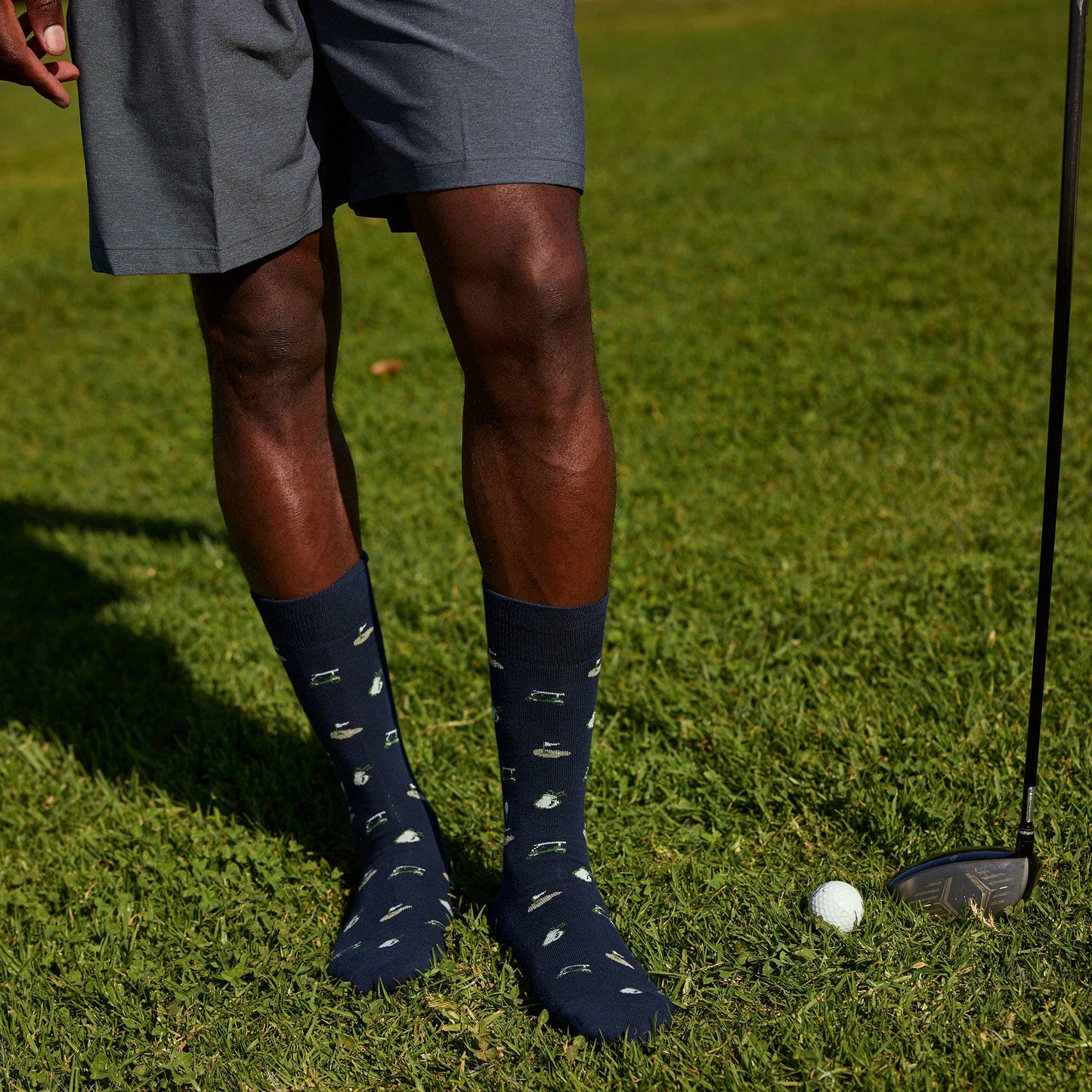 Conscious Step - Socks that Support Youth Sports | Navy Golf