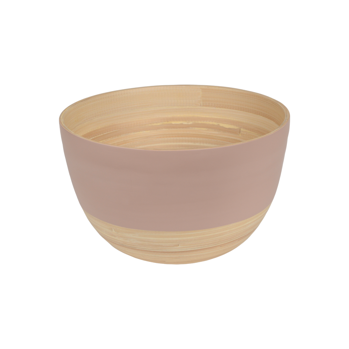 Matte Bamboo Serving Bowl