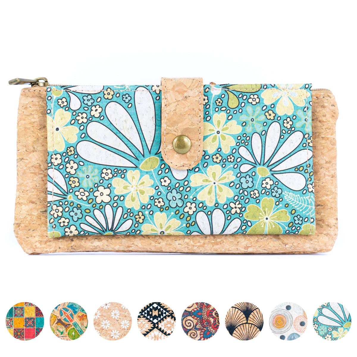 Meninas Bonitas Cork - Sleek Vegan Cork Wallet BAG-2302