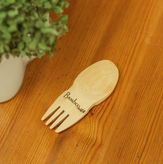 Bamboo Switch - Small Bamboo Spork Utensil | Picnic Bestseller