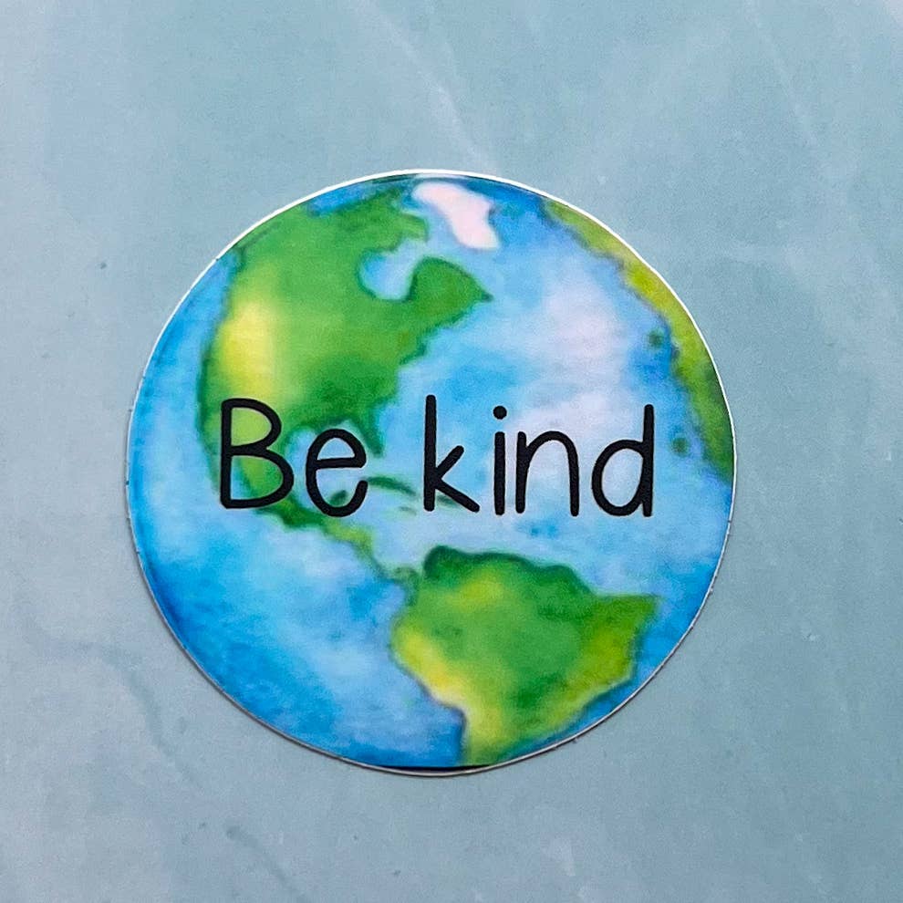 Uplifter Sticker - Be Kind World sticker