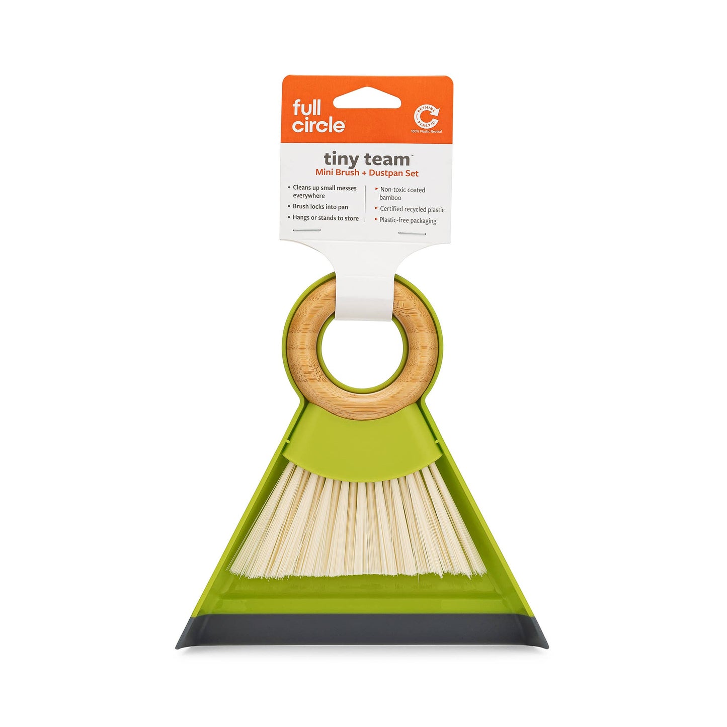 Full Circle Home - Tiny Team Mini Broom and Dustpan