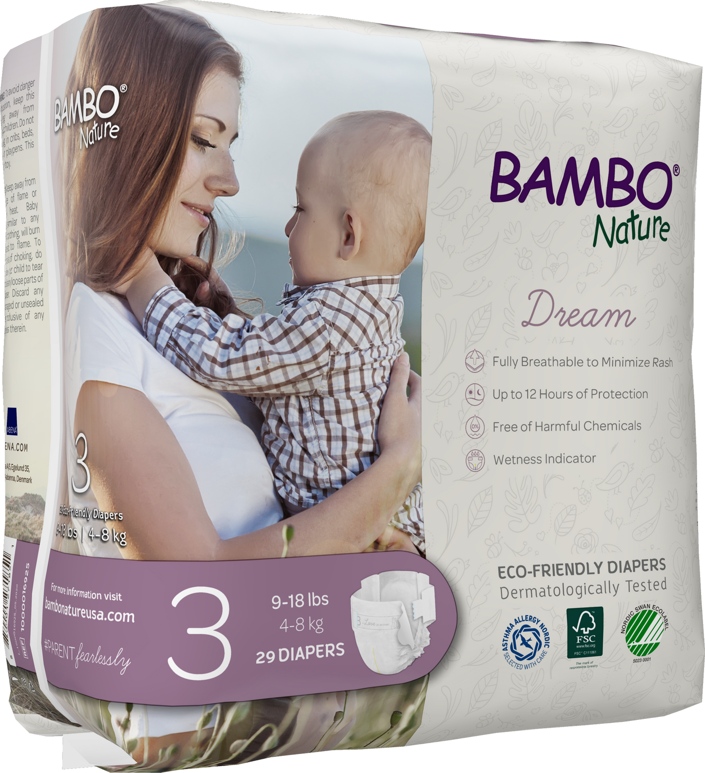 Bambo Nature Dream Baby Diapers Size 3