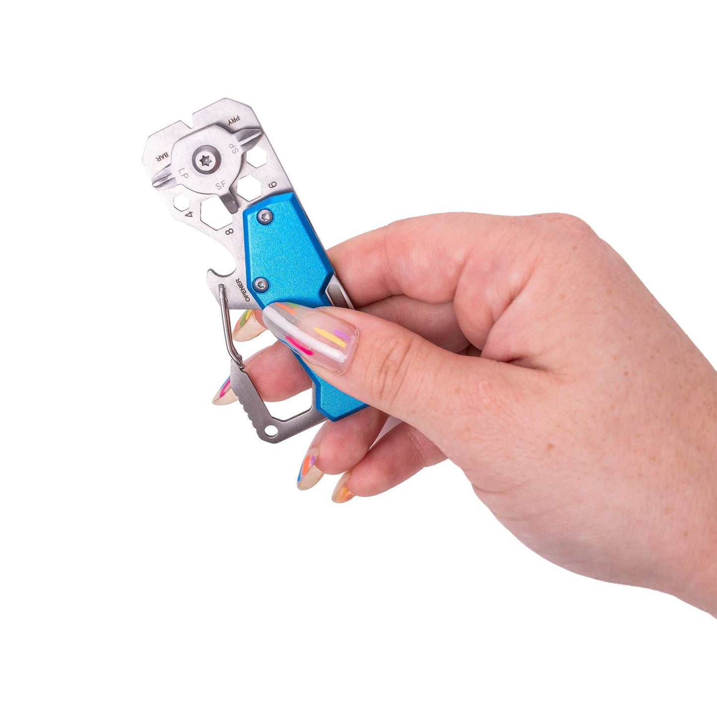 Stainless Multi-Tool Carabiner | Clip-On EDC Gear Tool