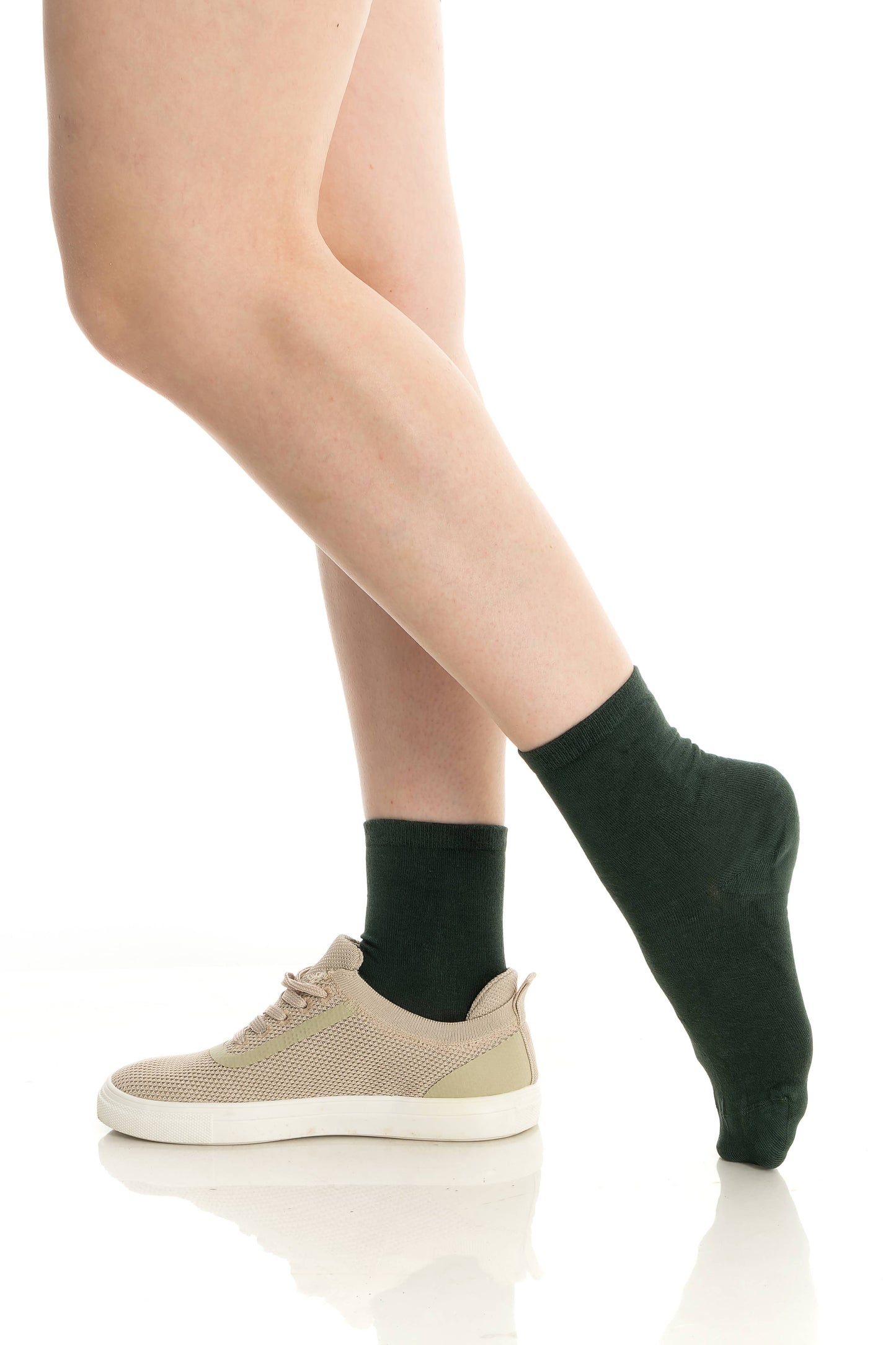 Womens Bamboo Crew Socks-Super Soft, Odor Free 3-Pack