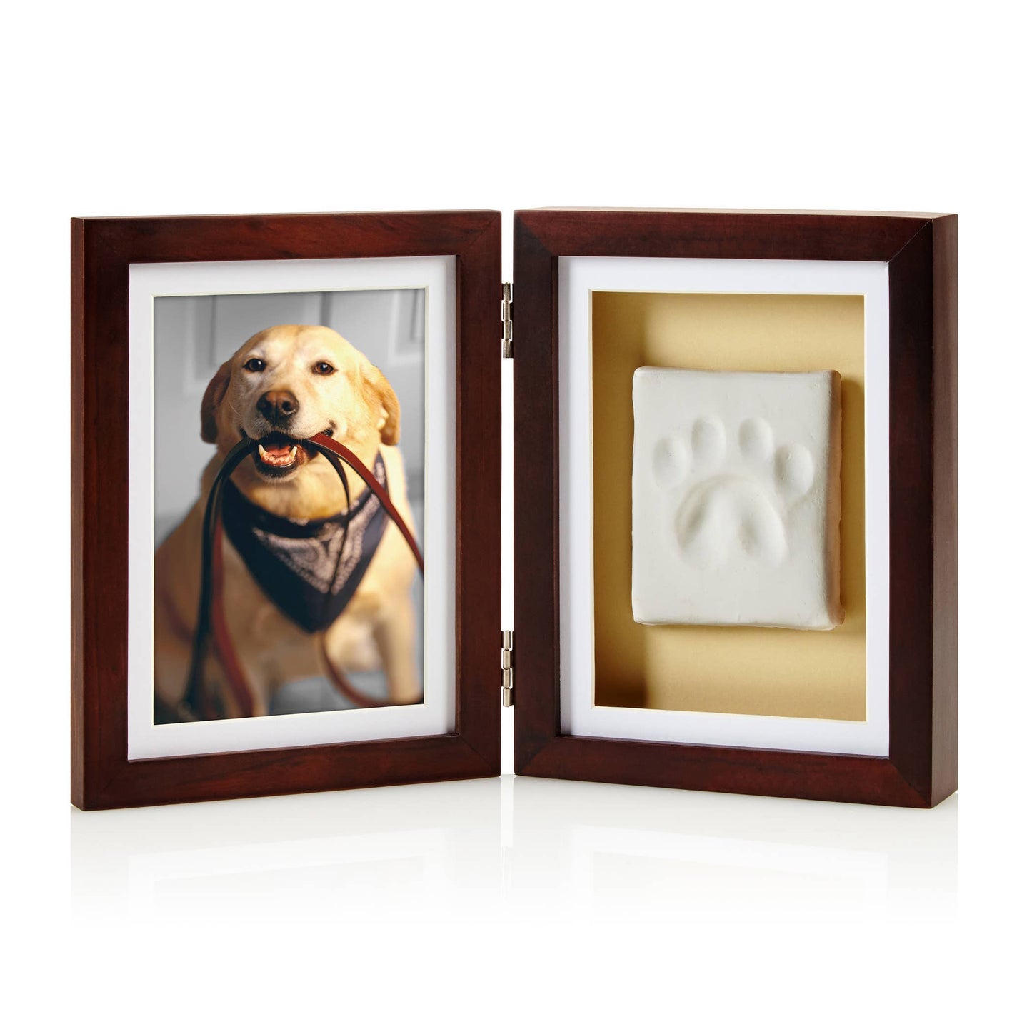 Pearhead - Pawprints Keepsake Photo Frame & Clay Impression Kit