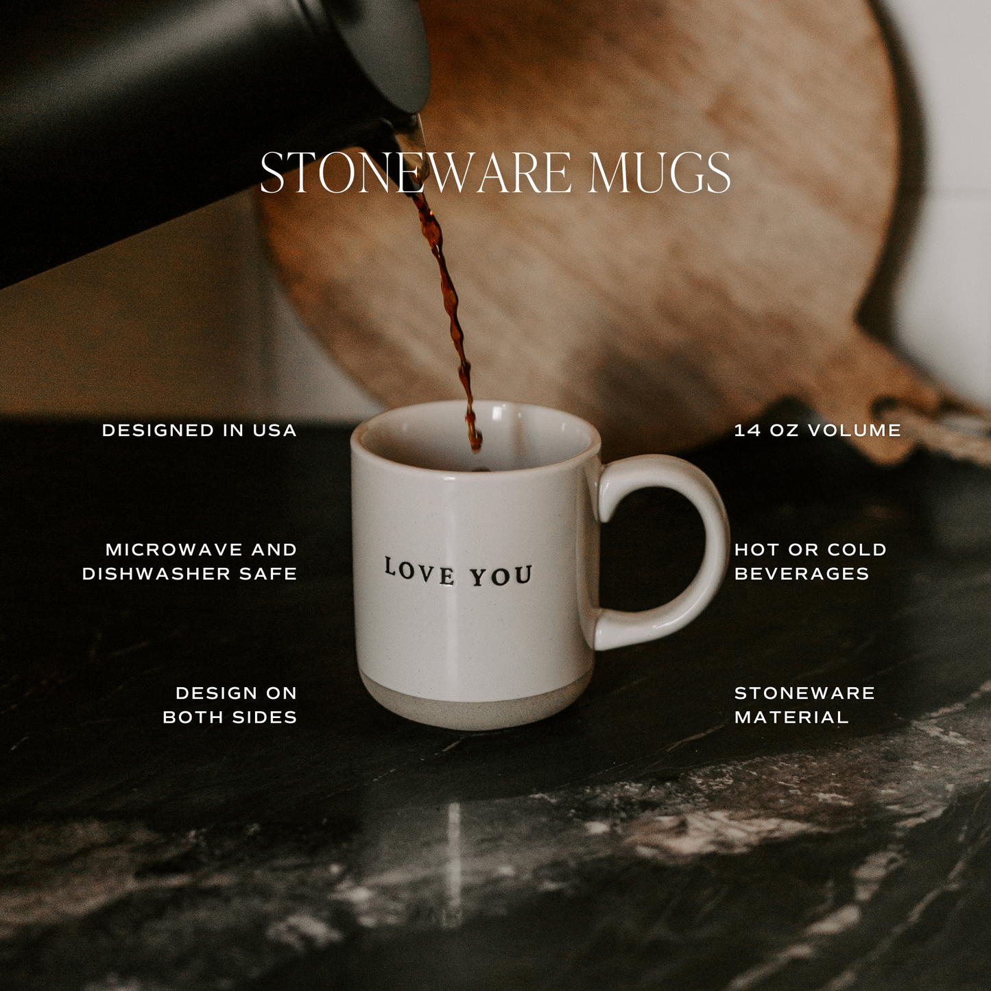 Sweet Water Decor - Best Dad Ever Stoneware Coffee Mug - Father's Day Gifts
