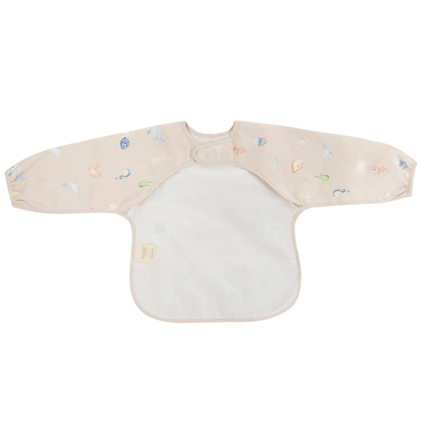 Ali+Oli - Smock Bib for Baby & Toddler Long Sleeve (Undersea)