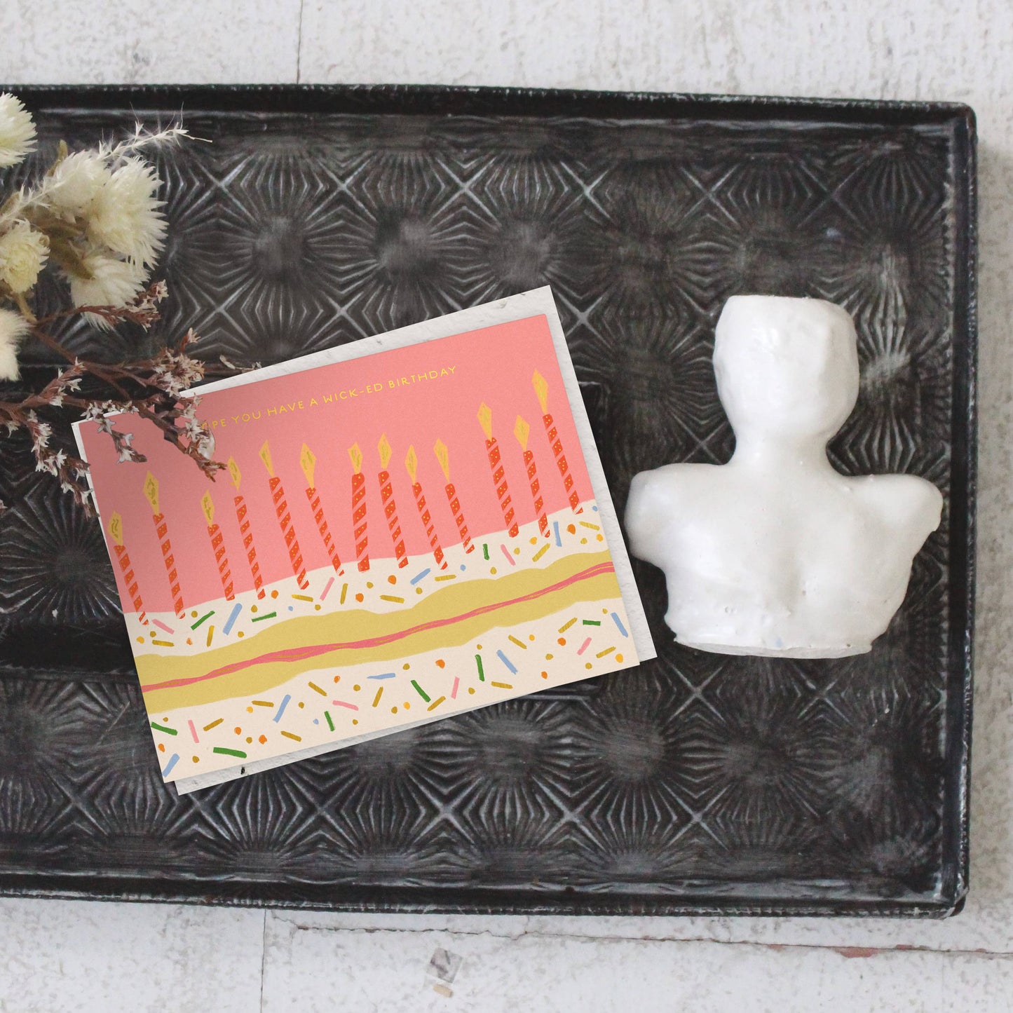 Candle Wishes - Birthday Card