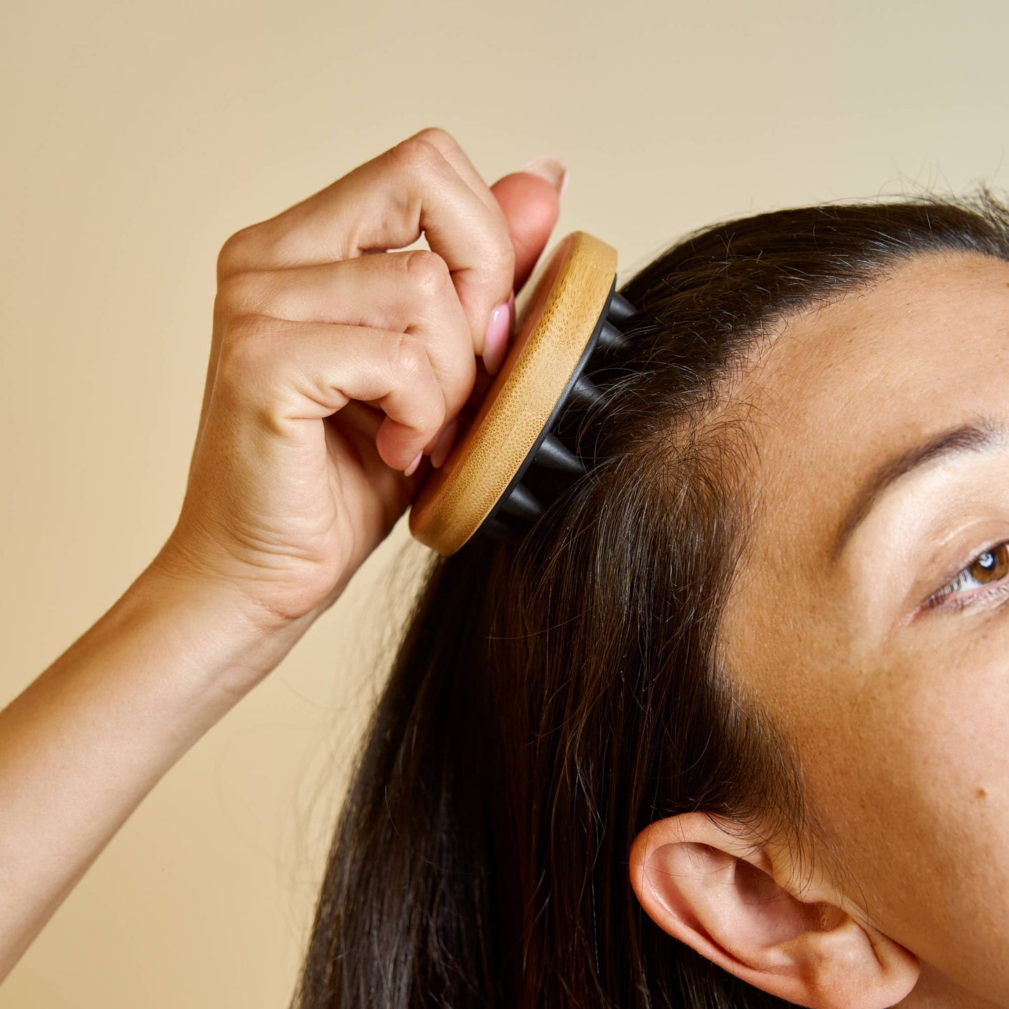 Bamboo Switch - Bamboo + Silicone Scalp & Body Massager | Faire Market