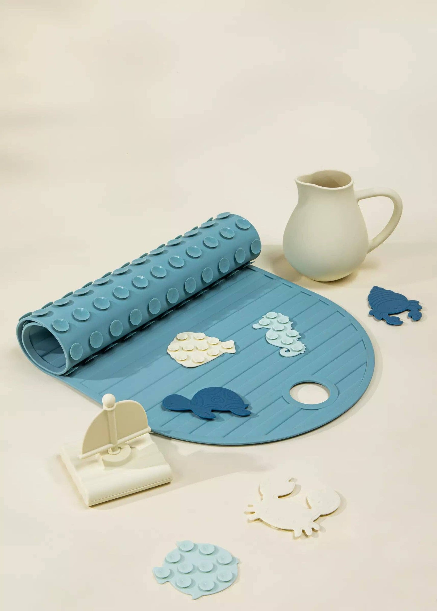 Coco Village - Non-Slip Silicone Bathtub Mat - Cumulus