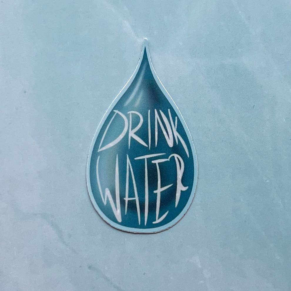 Uplifter Sticker - Drink Water Sticker