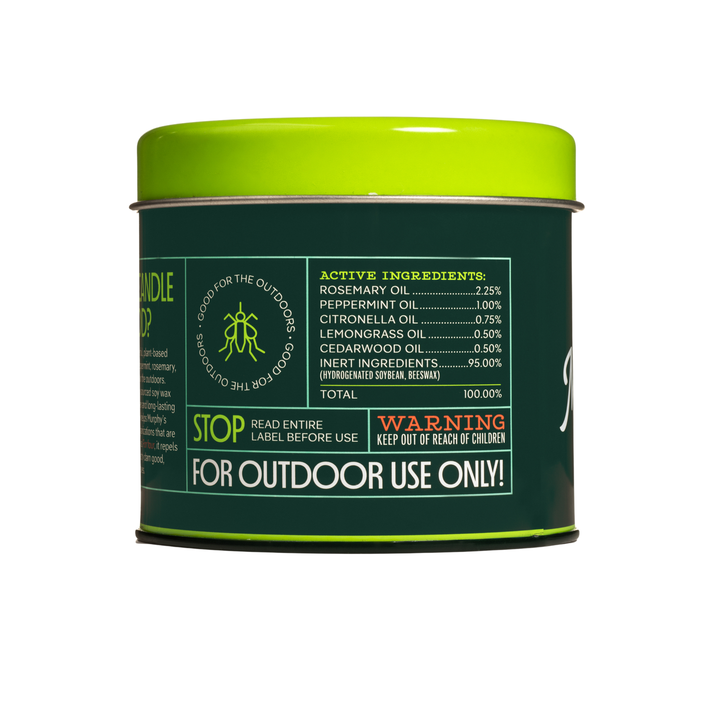 Murphy's Naturals - Mosquito Repellent Candle (9oz) - Display of 6
