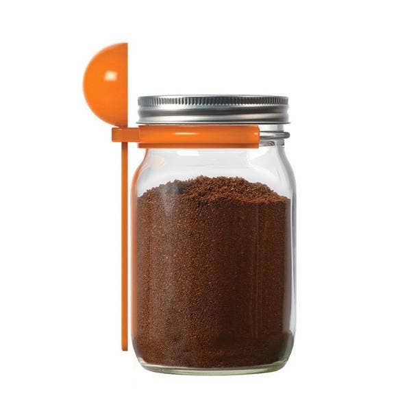 Fox Run Brands - Jarware Coffee Spoon Clip for Wide Mouth Mason Jar