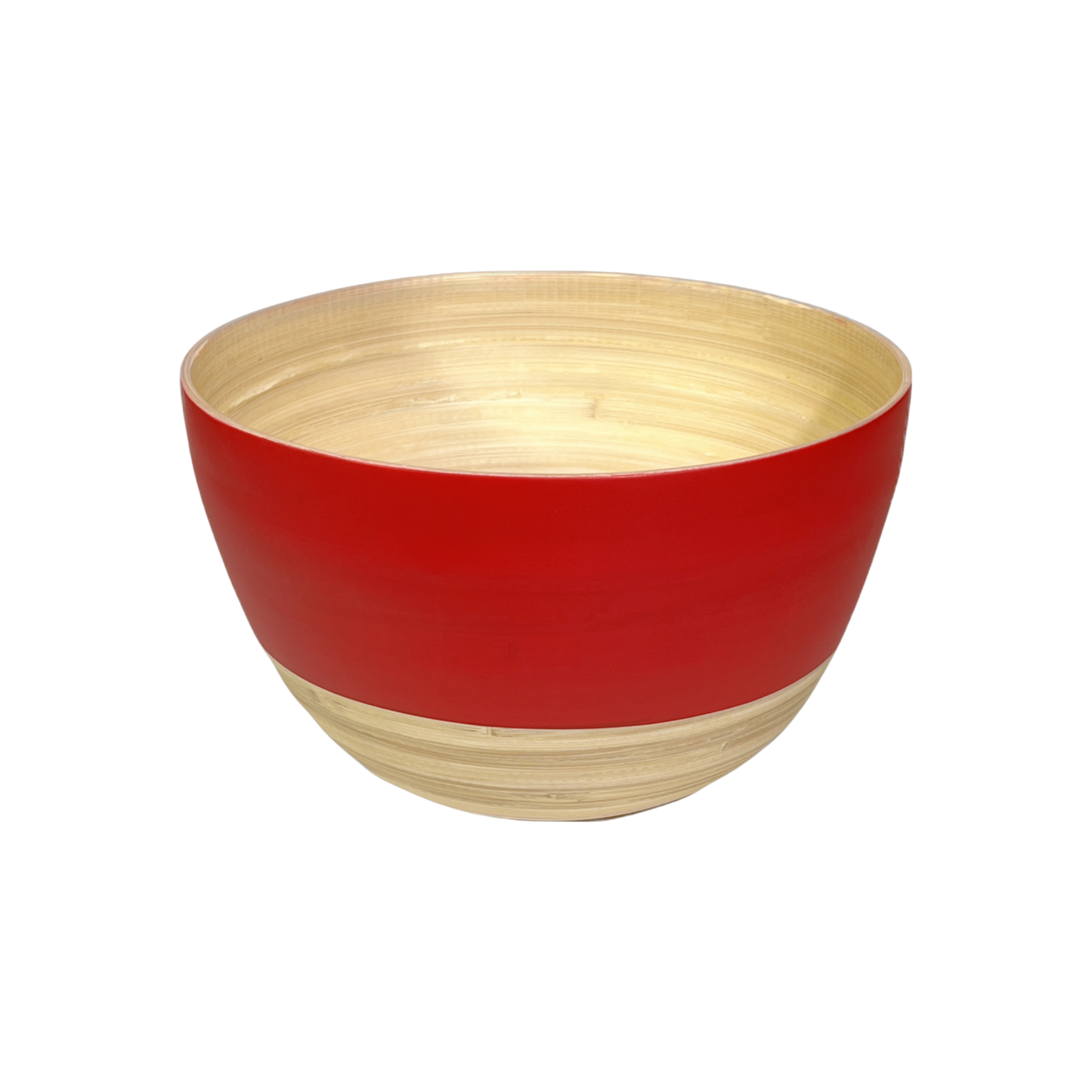 Matte Bamboo Serving Bowl