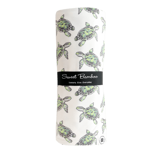 Swaddle Blanket - Sweet Sea Turtle