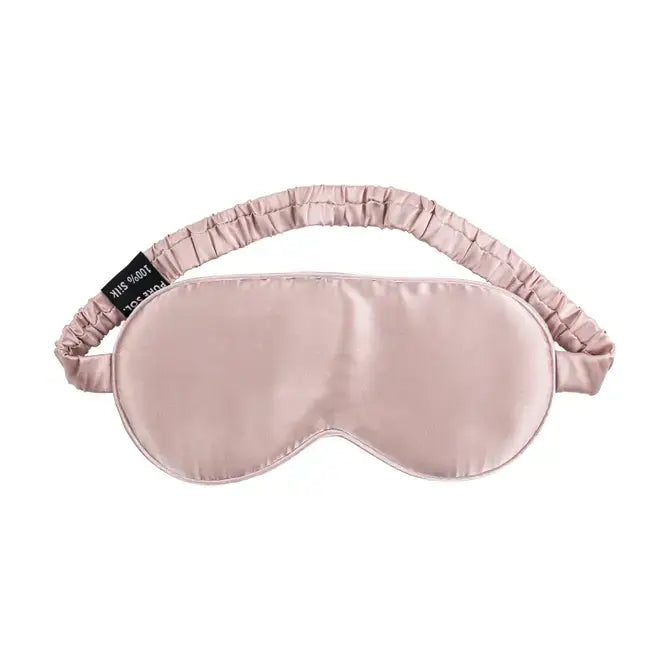Blissful Sleep Mulberry Silk Eye Sleep Eye Mask - Mauve