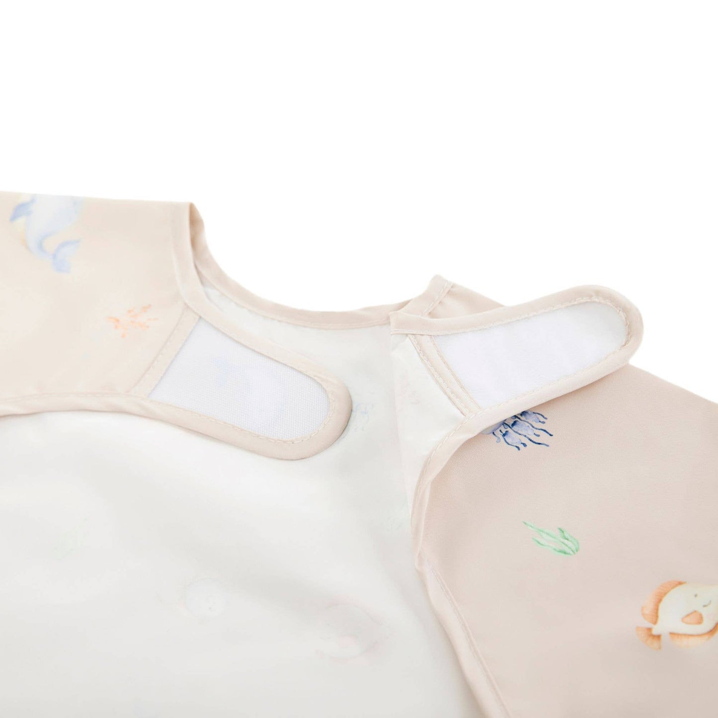 Ali+Oli - Smock Bib for Baby & Toddler Long Sleeve (Undersea)