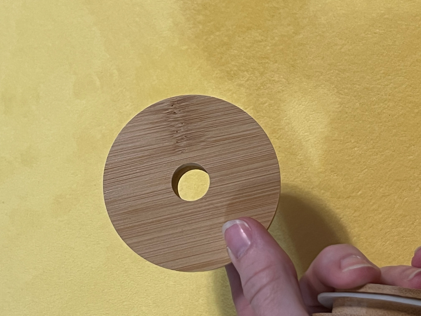 Uplifter Sticker - Bamboo lid for Libbey can