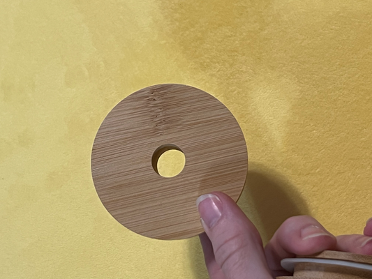 Uplifter Sticker - Bamboo lid for Libbey can