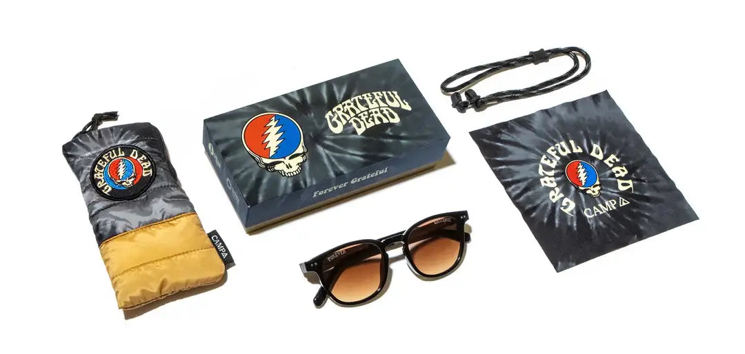 CAMP Eyewear - CAMP Topo Sunglasses - Grateful Dead Stealie Edition