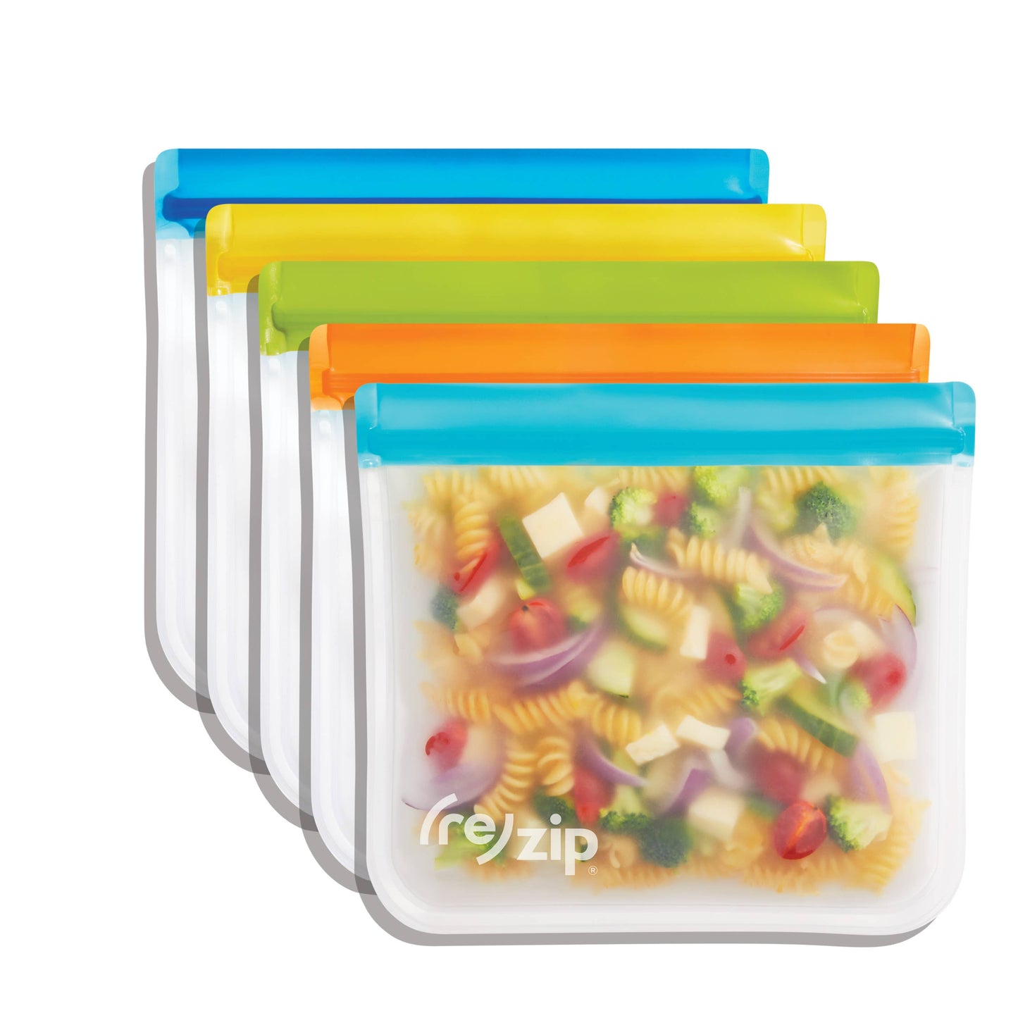 Reusable Flat Sandwich Bags - 5 Pack