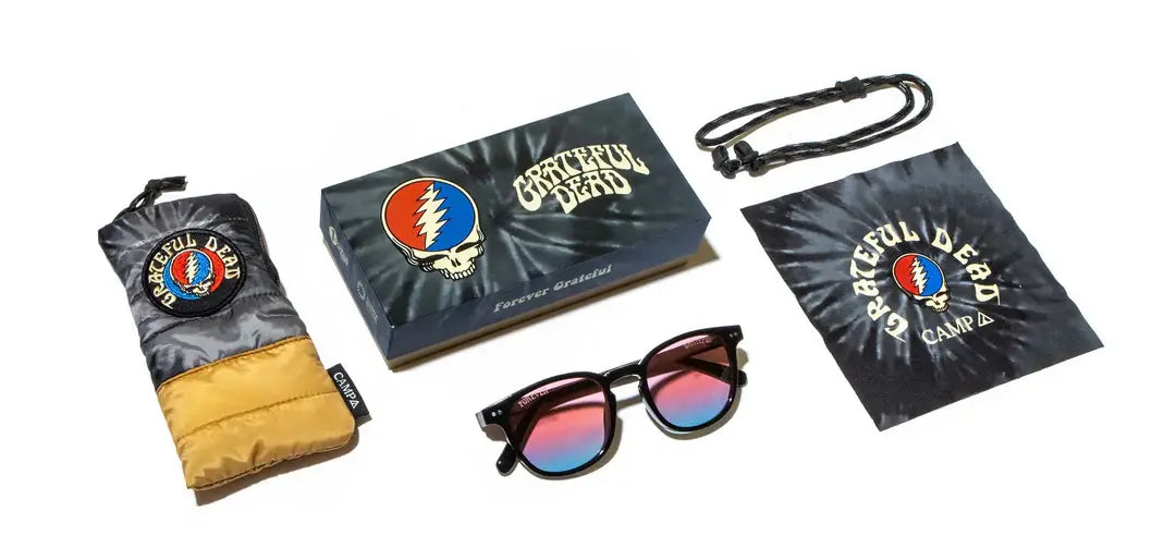 CAMP Eyewear - CAMP Topo Sunglasses - Grateful Dead Stealie Edition