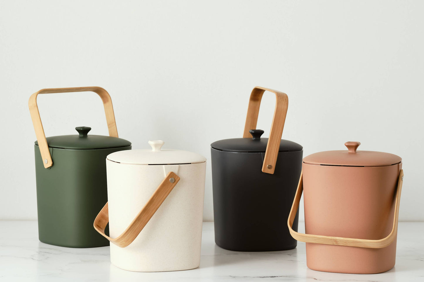 Bamboozle - Compost Bin - Bamboozle - 1 Gal Cap. - Dishwasher Safe