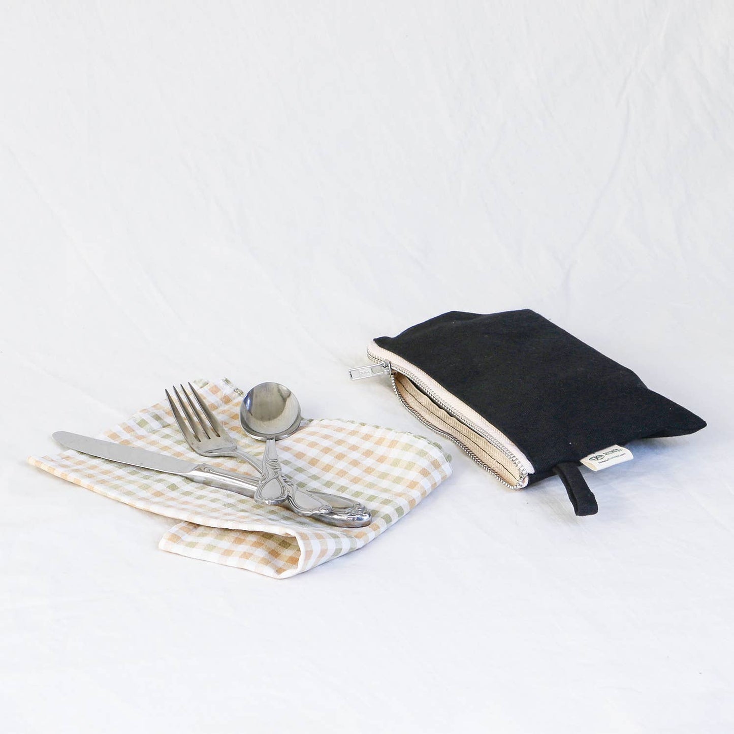 Organic Cotton Zipper Pouch - Simple Ecology