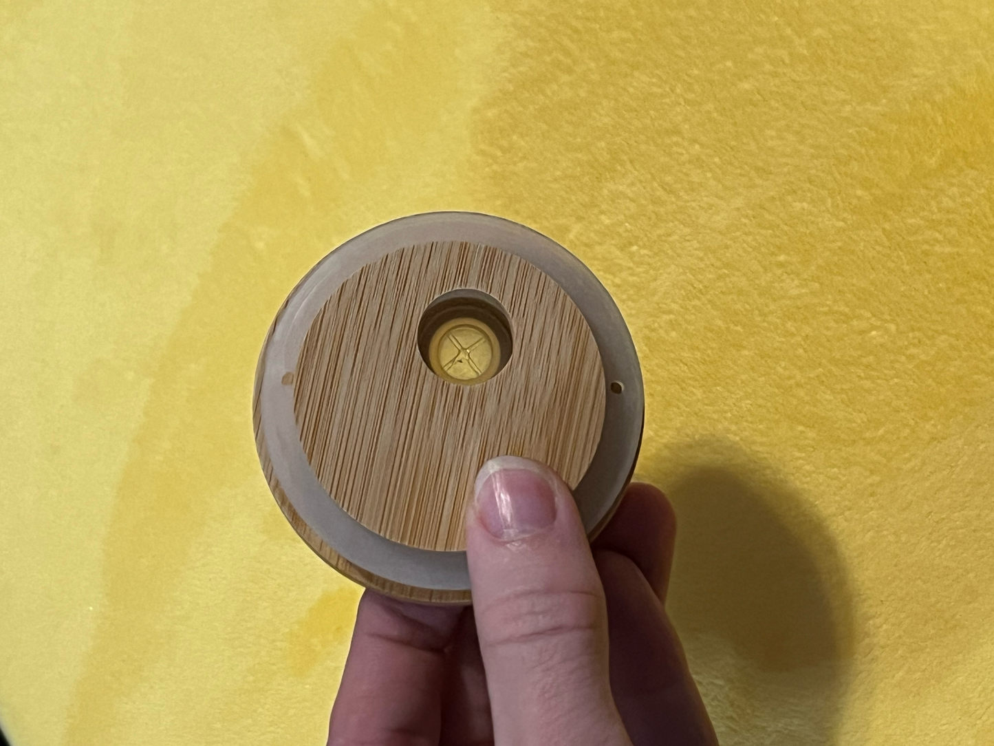 Uplifter Sticker - Bamboo lid for Libbey can