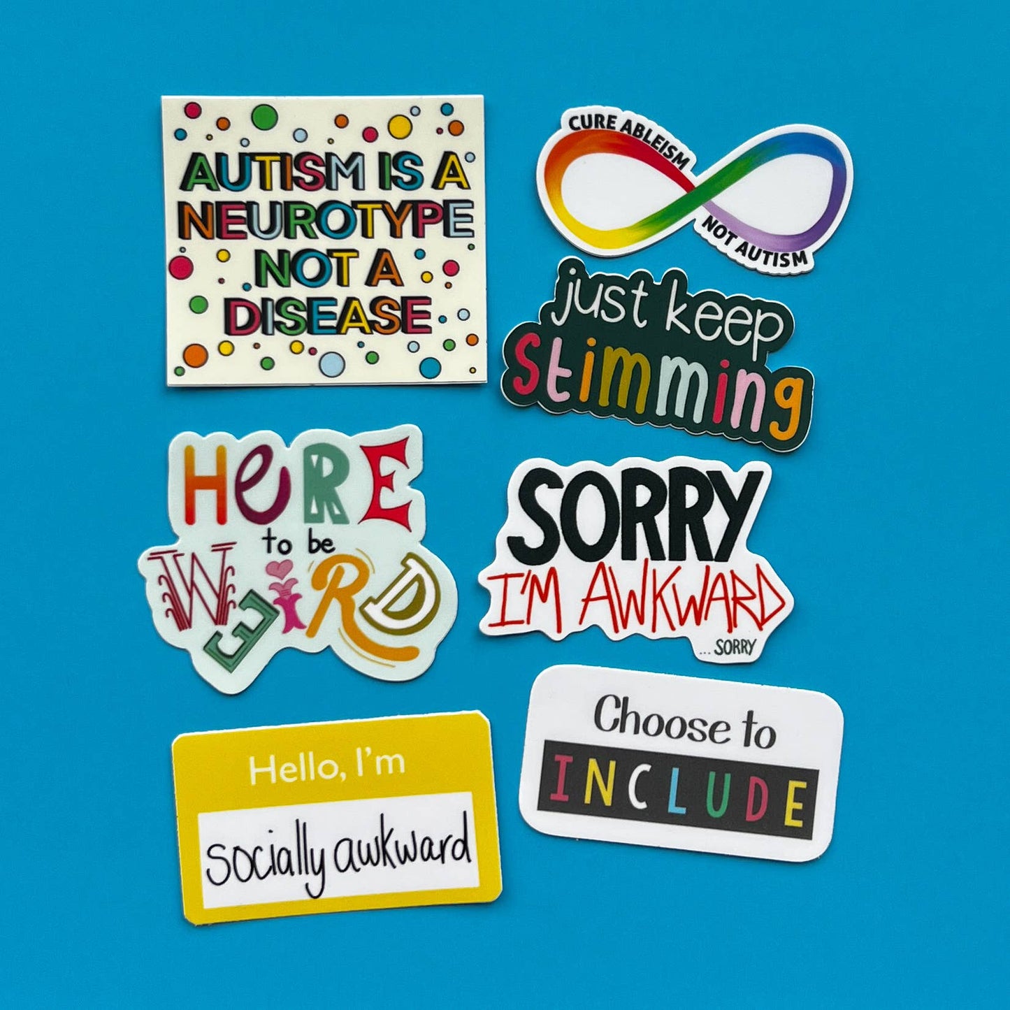 Uplifter Sticker - Socially Awkward Sticker
