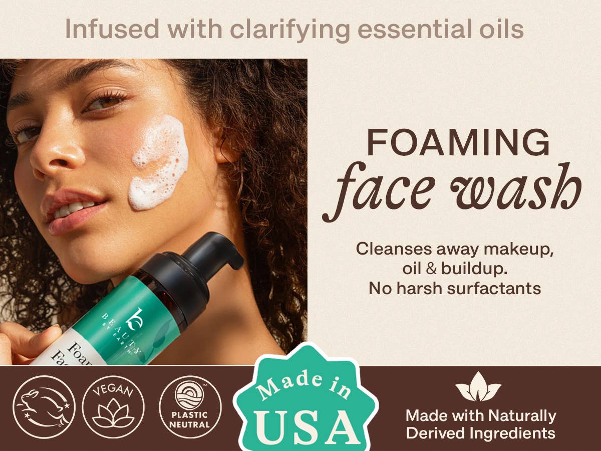 Foaming Face Wash Cleanser 4.2oz