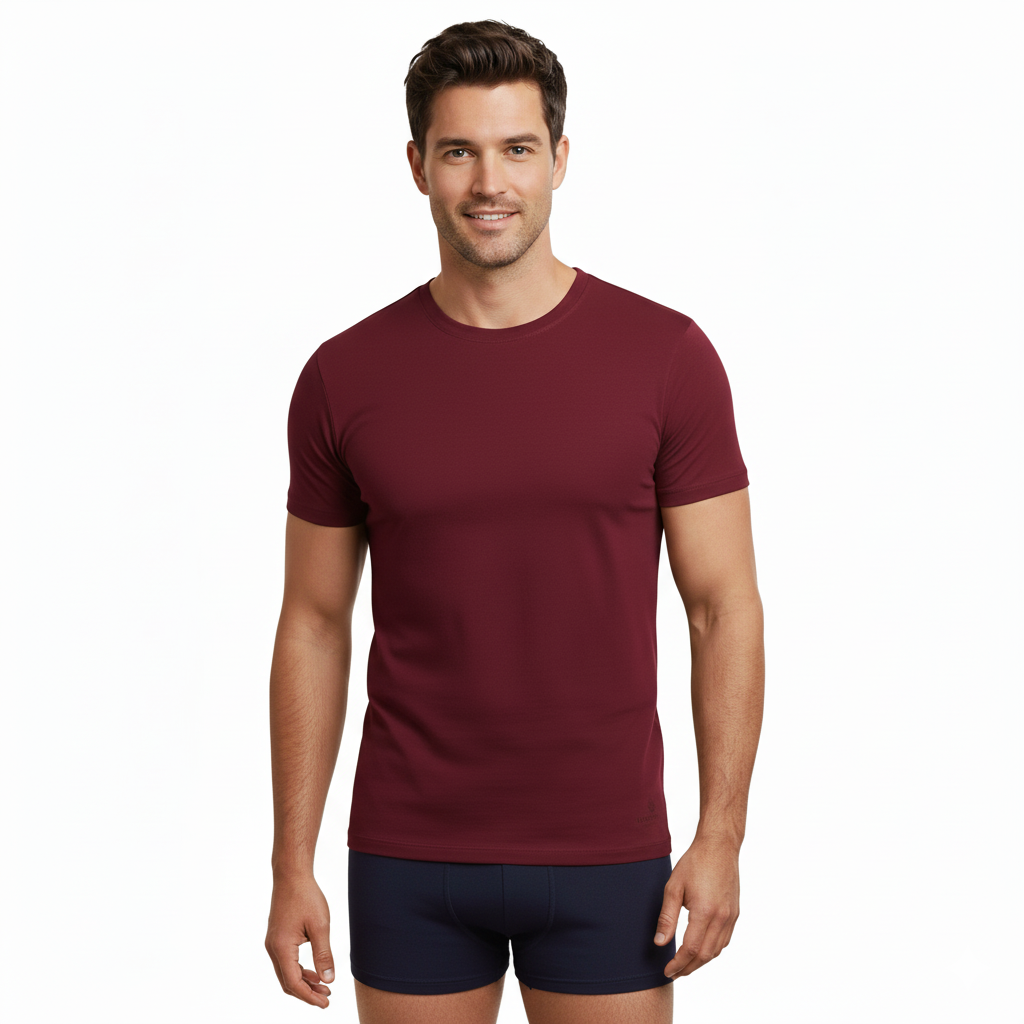 Bambooven - Men's Bamboo Crew Neck Undershirts (3-Pack)