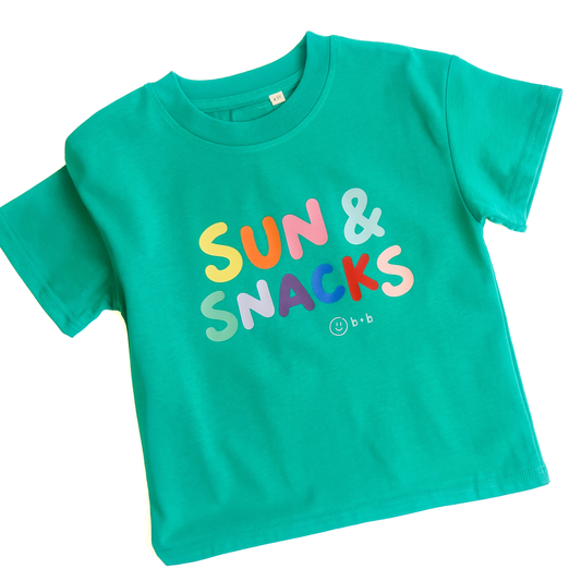 Sun & Snacks Kids Organic Cotton Tee