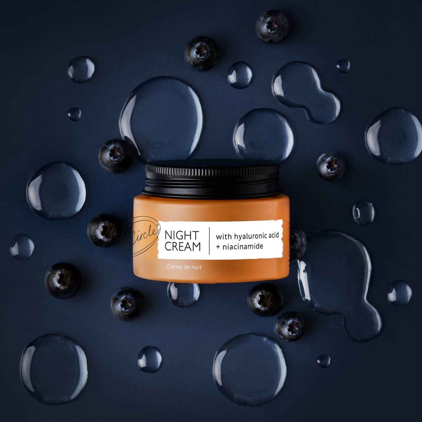 Anti-Ageing Night Cream with Hyaluronic Acid + Niacinamide