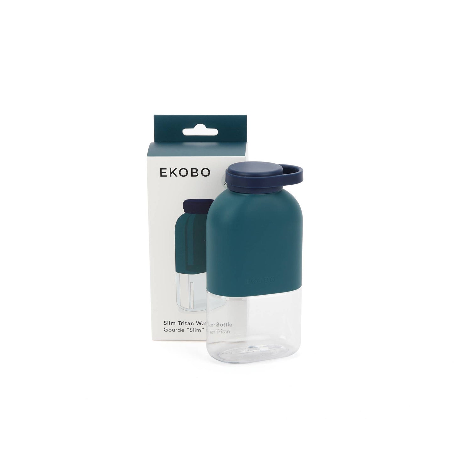 Slim Water Bottle 12oz -Blue Abyss/Midnight Blue