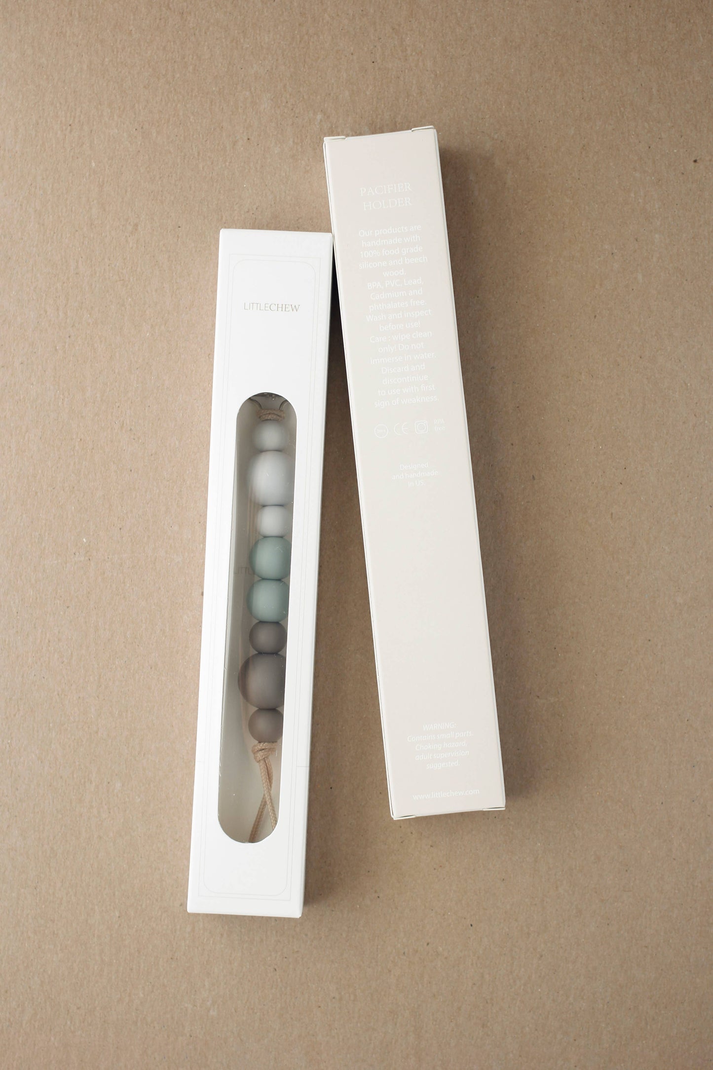 Pacifier Clip - Robin | Zin